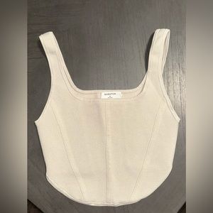 Babaton Sculpt Knit Bustier Tank